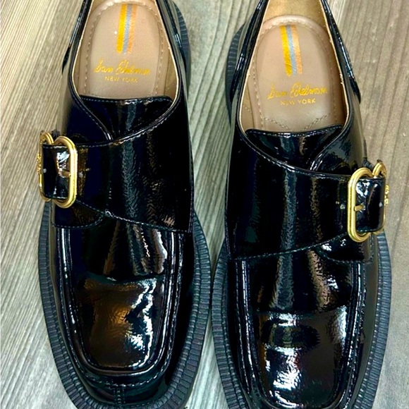 EUC Sam Edelman Lora monkstrap chunky loafers - Picture 3 of 3